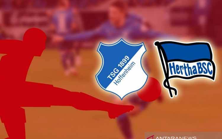 Ilustrasi pertandingan pekan kesepuluh Liga Jerman antara TSG Hoffenheim melawan Hertha Berlin yang berlangsung Sabtu (30/10/2021) dini hari WIB