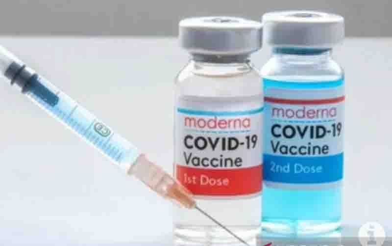 Ilustrasi vaksin COVID-19. foto : (ANTARA/HO-Kemenkes).