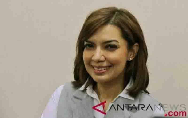Najwa Shihab, pembawa acara Mata Najwa. (foto : ANTARA/Chairul Rohman)