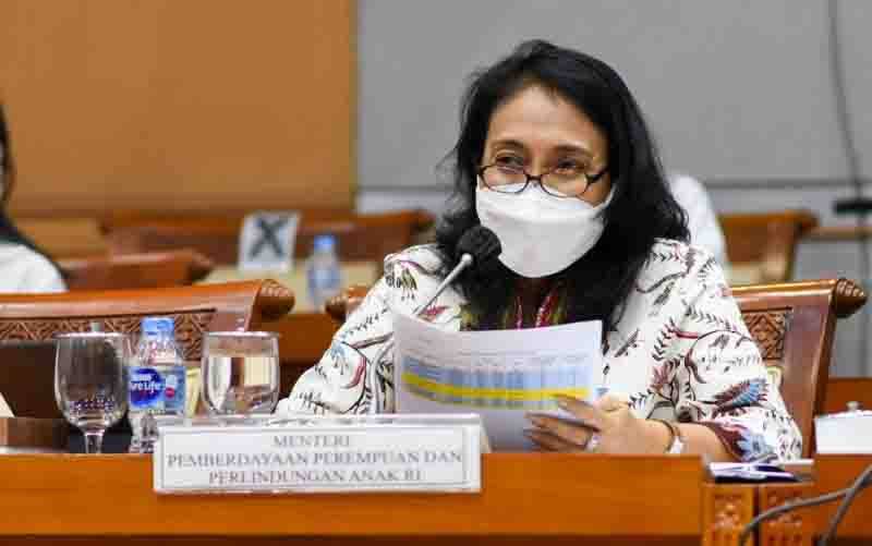Menteri Pemberdayaan Perempuan dan Perlindungan Anak, Bintang Puspayoga. (foto : ANTARA/ HO-KemenPPPA)