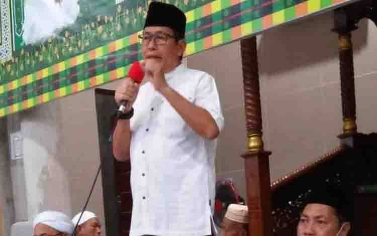 Wakil Bupati Mura, Rejikinoor menghadiri peringatan Maulid Nabi SAW di Masjid Al Jihad belum lama ini