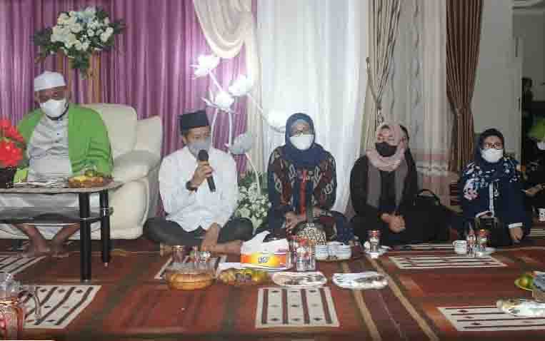 Peringatan maulid Nabi Muhammad SAW 1443 Hijriah di rumah jabatan Sekda Barito Utara