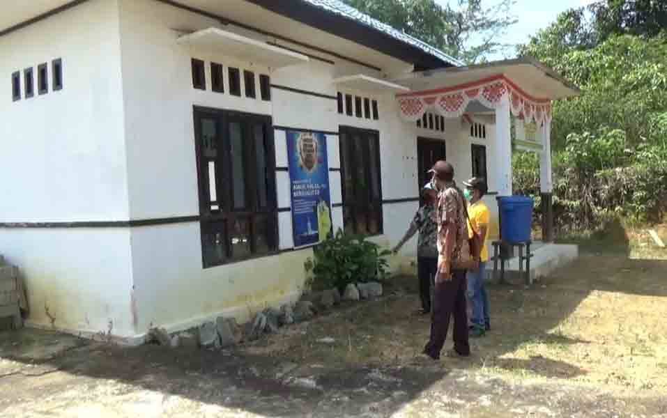 Pemerintah Desa cek kondisi Kantor Desa Sungai Dau
