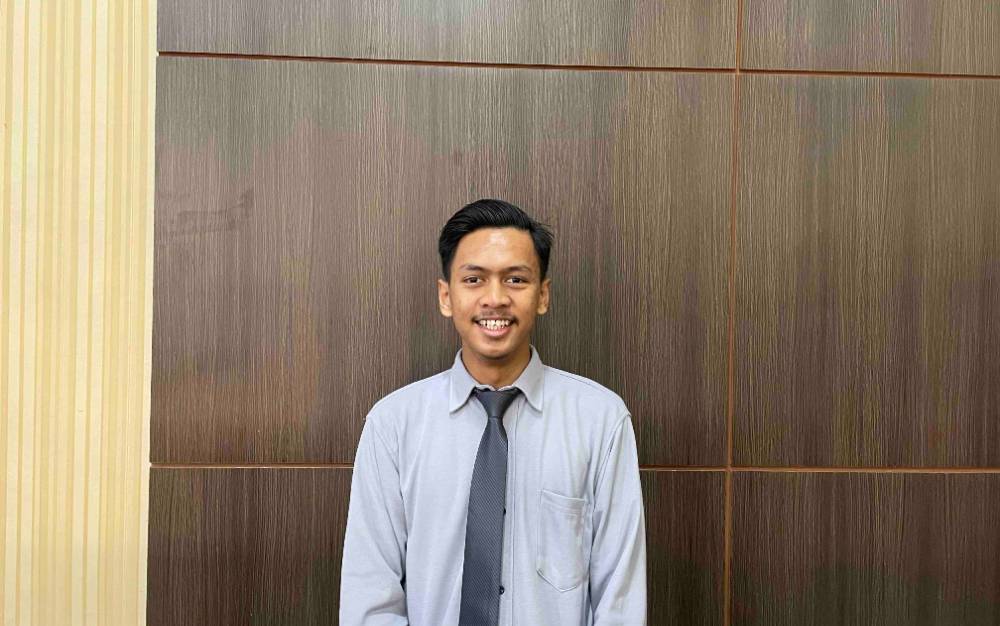 Irfan Aulia Hardoko, mahasiswa Universitas Muhammadiyah Malang, jurusan akuntansi.