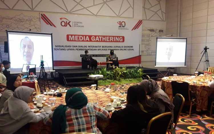 Kegiatan media gathering OJK Kalbar 