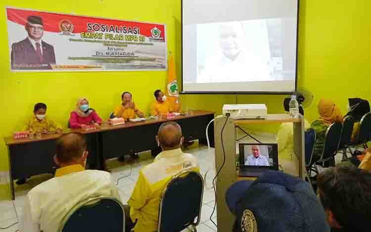 DPD Partai Golkar Kabupaten Barito Timur menggelar sosialisasi 4 pilar kebangsaan MPR RI