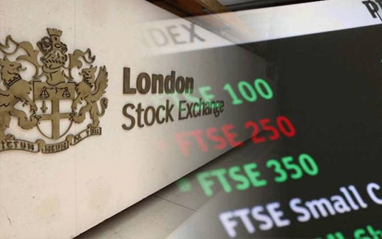 Ilustrasi - Saham-saham Inggris merosot pada perdagangan Senin (16/8/2021). (ANTARA/Juns)