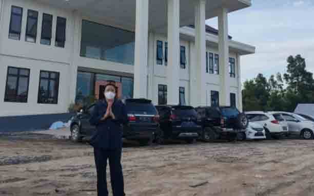 Pengadilan Negeri Pulang Pisau menempati gedung baru di jalan Trans Kalimantan, Km 86 samping Polres Pulang Pisau, Rabu 8 Desember 2021