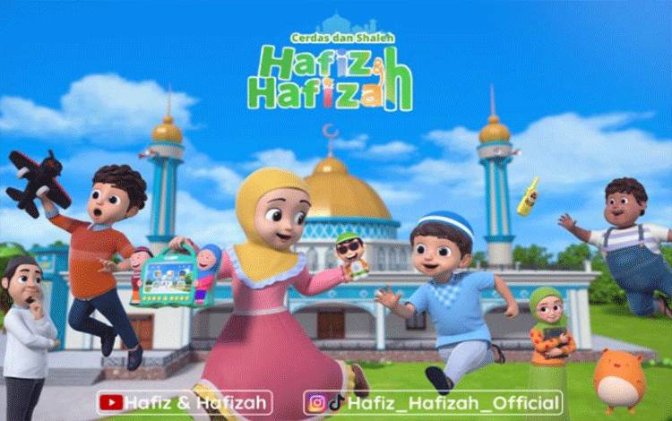 Film animasi Hafiz & Hafizah (ANTARA/HO)