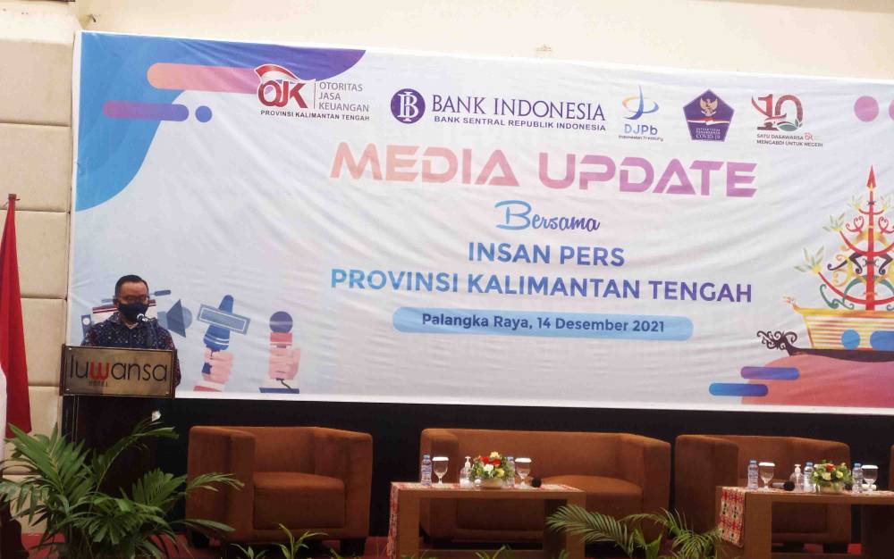  Kepala Otoritas Jasa Keuangan atau OJK Provinsi Kalimantan Tengah, Otto Fitriandy dalam salah satu kegiatannya, beberapa waktu lalu.