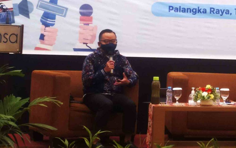 Kepala Otoritas Jasa Keuangan atau OJK Provinsi Kalimantan Tengah, Otto Fitriandy.