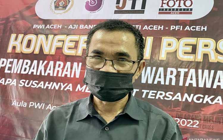 Ketua Aliansi Jurnalis Indonesia (AJI) Provinsi Aceh, Juli Amin