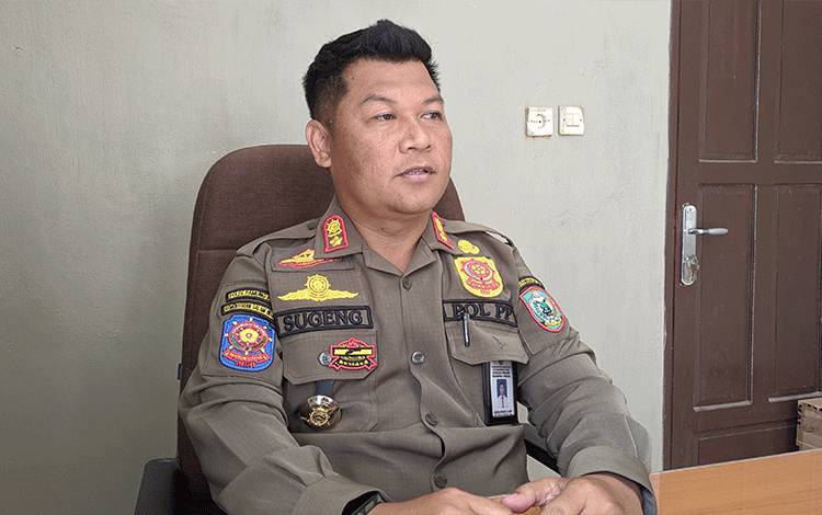 Kepala Bidang Penegakan Perundang-Undangan Daerah Satpol PP Kotim Sugeng Rianto