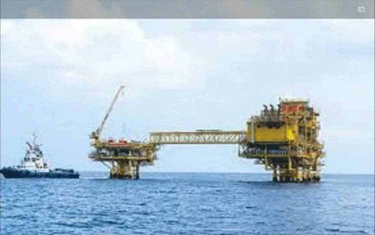 Ilustrasi: Lapangan migas offshore yang dioperasikan Medco Energi di Aceh (Antara Aceh/HO)