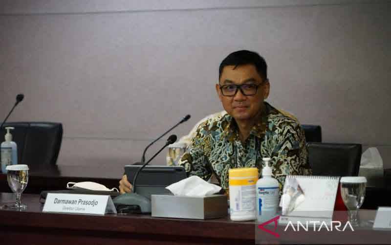 Direktur Utama PLN Darmawan Prasodjo dalam pertemuan Dengan pimpinan KPK di Jakarta, Kamis (3/2/2022). (foto : ANTARA/HO-PLN)