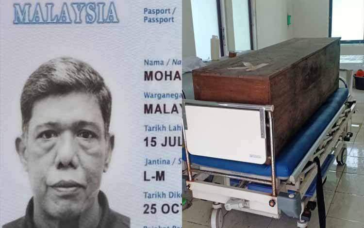 Warga negara Malaysia, Mohamed Bin Maidin (62) dinyatakan positif covid-19 dan dimakamkan di Desa Murutuwu Barito Timur