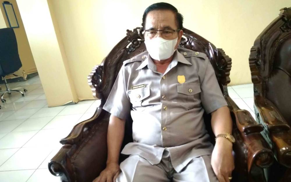Ketua DPRD Kabupaten Gunung Mas, Akerman Sahidar 
