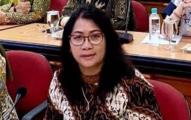 Sekretaris Komisi III DPRD kalteng, Kuwu Senilawati.
