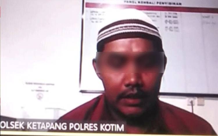 Abdul Rahman tersangka kasus sabu.