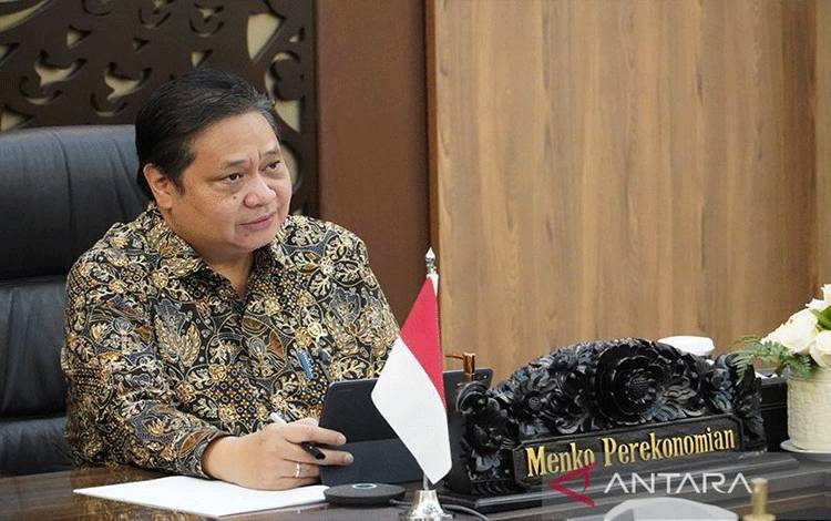 Menteri Koordinator Bidang Perekonomian Airlangga Hartarto. (ANTARA/HO-Kemenko Perekonomian.)