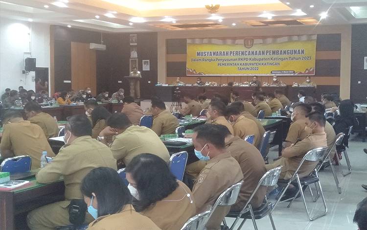  Bupati Sakariyas membuka musrenbang RKPD tingkat kabupaten