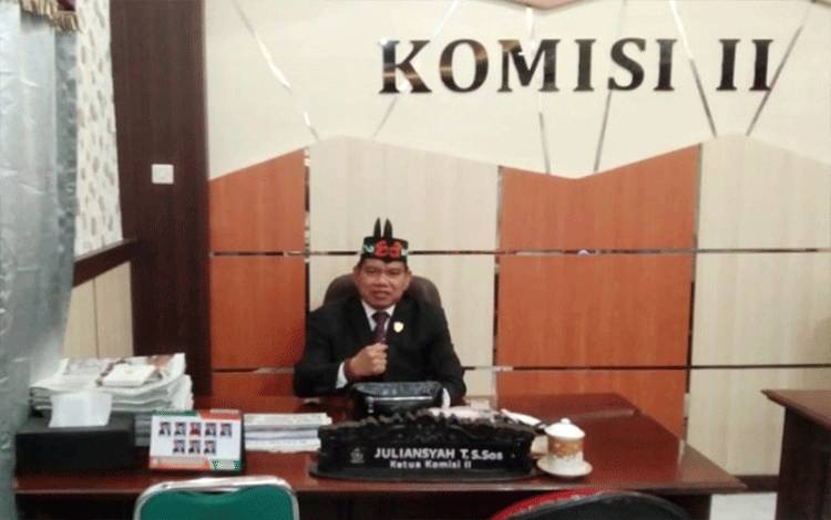 Ketua Komisi II DPRD Kotim, Juliansyah.
