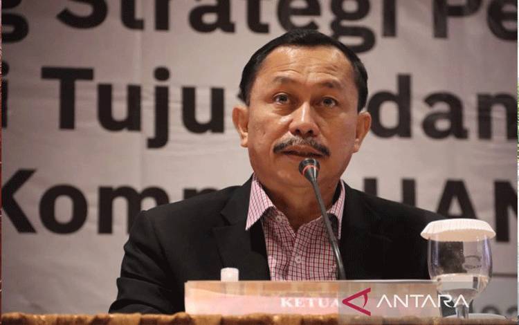 Ketua Komnas HAM RI Ahmad Taufan Damanik. ANTARA/HO-Humas Komnas HAM RI