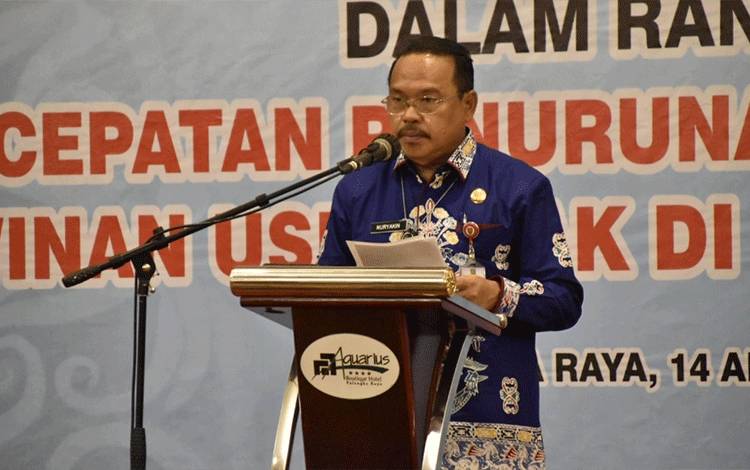 Penjabat (Pj) Sekretaris Daerah (Sekda) Kalimantan Tengah (Kalteng), Nuryakin