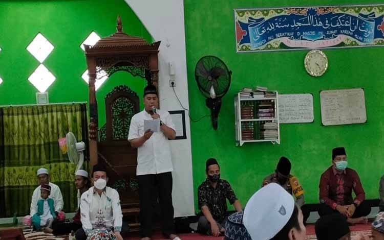Safari Ramadan Pemprov Kalteng di Masjid Sabilal Mukhlisin Desa Patas Kecamatan Gunung Bintang Awai, Kabupaten Barito Selatan