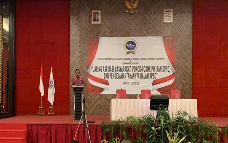 Rakernis II dan Lokakarya Nasional Asosiasi DPRD Kota Seluruh Indonesia