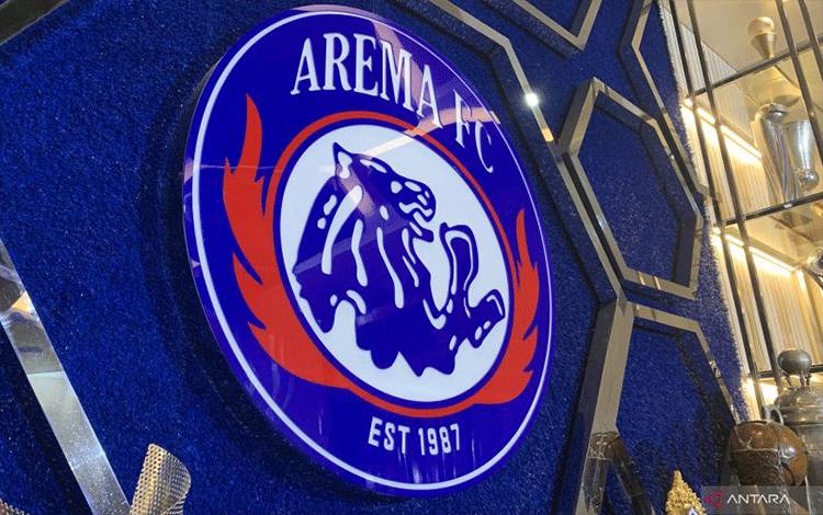 Logo Arema FC. (ANTARA/Vicki Febrianto)