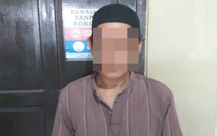 Abdul Mutalib alias Anang tersangka kasus sabu.