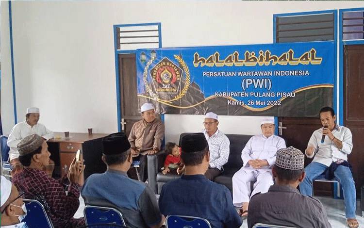 Halal Bihalal PWI Pulpis, Kamis (26/05/2022)