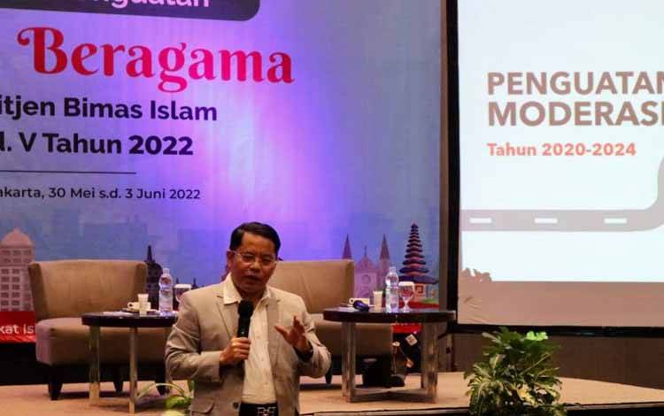 Direktur Jenderal Bimbingan Masyarakat Islam Kementerian Agama Kamaruddin Amin