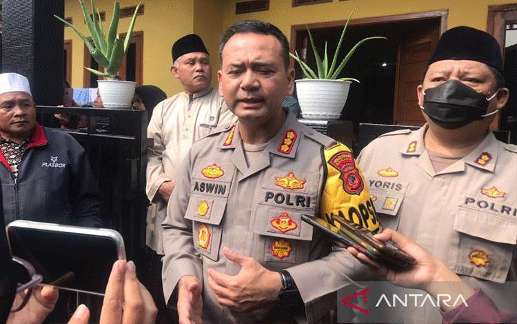 Kapolrestabes Bandung Kombes Pol Aswin Sipayung. ANTARA/Bagus Ahmad Rizaldi