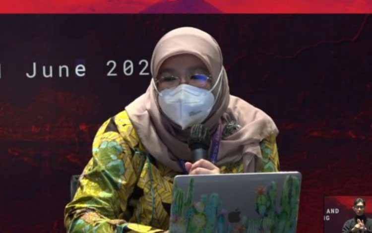 Juru Bicara G20 Kementerian Kesehatan RI dr. Siti Nadia Tarmizi, M.Epid. ANTARA/HO-Kemenkes.