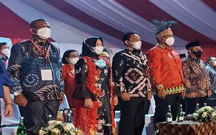 Wakil Gubernur Kalteng, Edy Pratowo menghadiri pembukaan Pesparawi Nasional XIII di Yogyakarta
