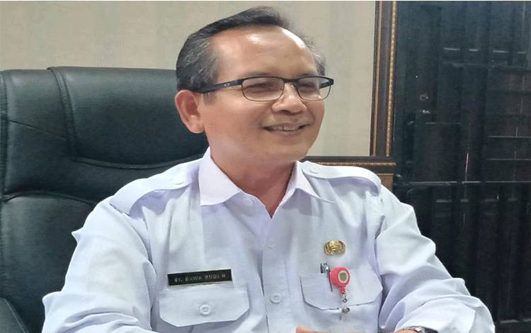 Kepala DP3AP2KB Kabupaten Pulang Pisau dr Bawa Budi Raharja