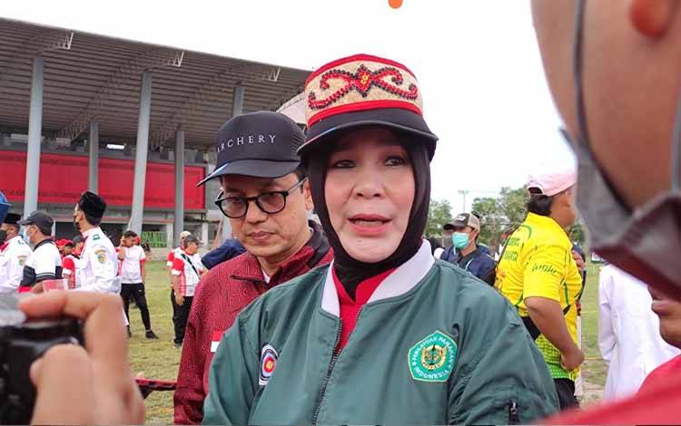 Ketua Umum Persatuan Panahan Seluruh Indonesia (Perpani), Illiza Sa'aduddin Djamal