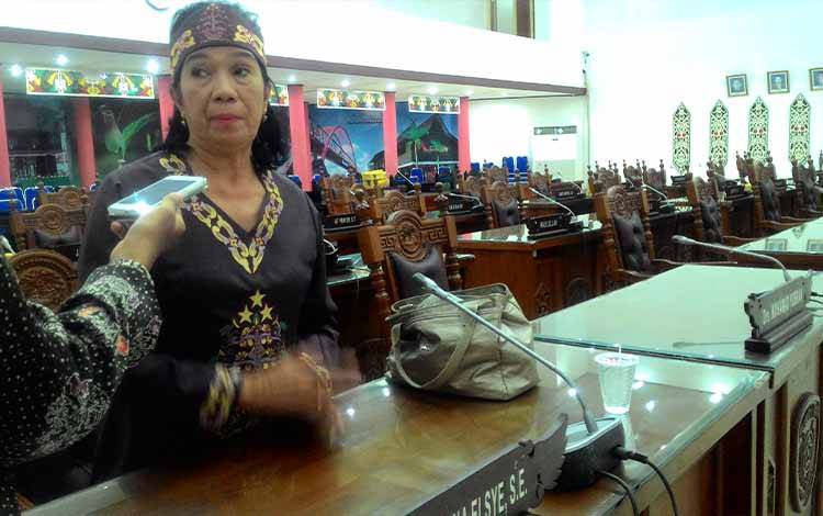 Anggota Komisi B DPRD Kota Palangka Raya, Anna Agustina Elsye.