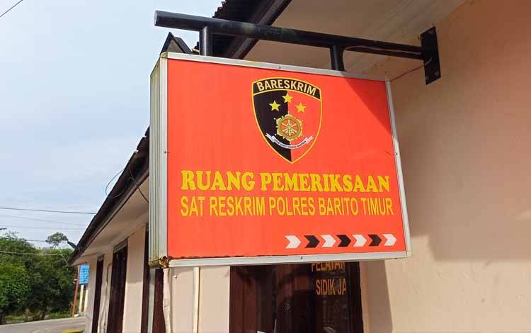 Korban pelecehan oknum Kabid Sosial berinisial SN di Kabupaten Barito Timur melapor ke Unit PPA Satreskrim Polres Barito Timur, Kamis, 7 Juli 2022. (Foto: Agustinus Bole Malo)