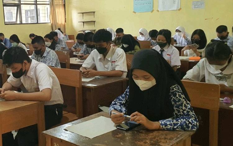 Foto: Proses belajar mengajar di SMAN 1 Palangka Raya (FOTO: SMAN 1 PKY)