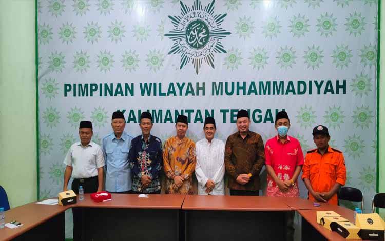 Silaturahmi PKS dengan PW Muhamadiyah Kalteng di Aula Pimpinan Wilayah Muhammadiyah (PWM), Senin 11 Juli 2022