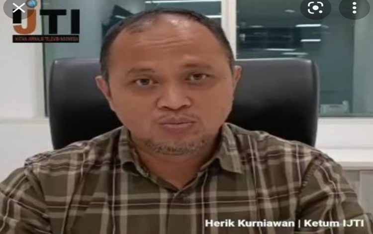 Ketua Umuum Ikatan Jurnalis Televisi Indonesia (IJTI), Jerik Kurniawan