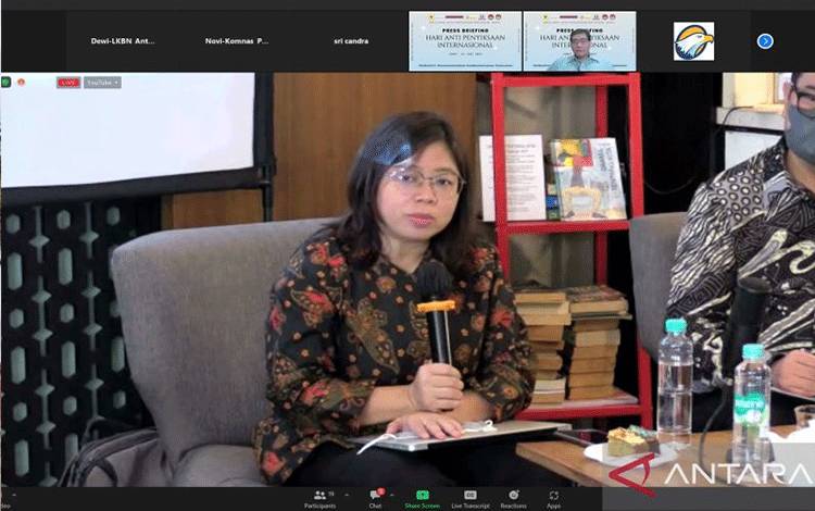 Ketua Komnas Perempuan Andy Yentriyani. ANTARA/Anita Permata Dewi