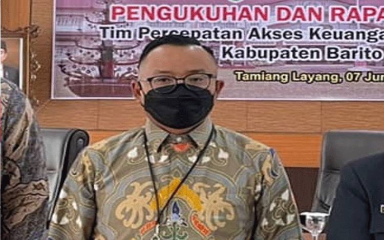 Kepala Otoritas Jasa Keuangan Provinsi Kalimantan Tengah, Otto Fitriandy. (FOTO: TESTI PRISCILLA)