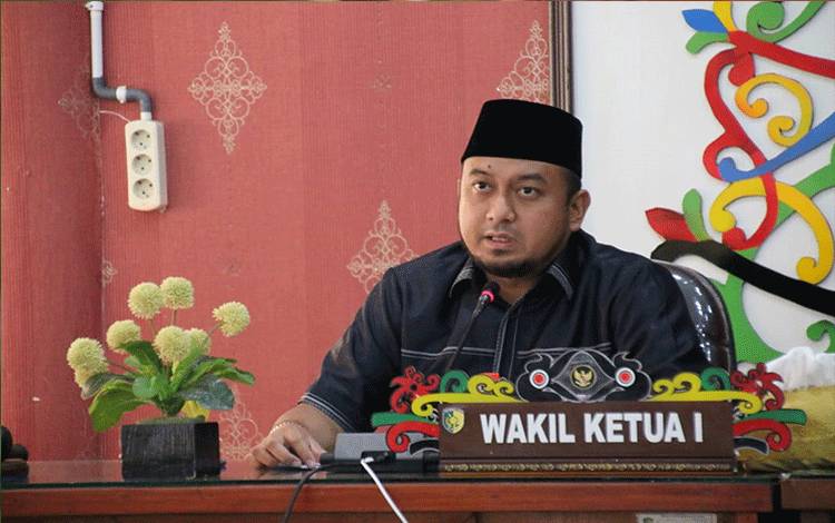 Wakil Ketua I DPRD Kota Palangka Raya, Wahid Yusuf. (FOTO: TESTI)