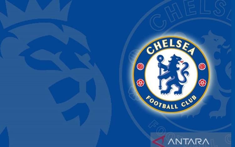 Ilustrasi logo klub Liga Inggris, Chelsea. (ANTARA/Gilang Galiartha)