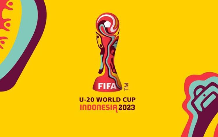 FIFA meluncurkan logo resmi Piala Dunia U-20 2023 tepat pada HUT ke-77 Republik Indonesia, Rabu (17/8/2022). Turnamen itu akan digelar di Indonesia pada 20 Mei-11 Juni 2023. (ANTARA/HO/PSSI)