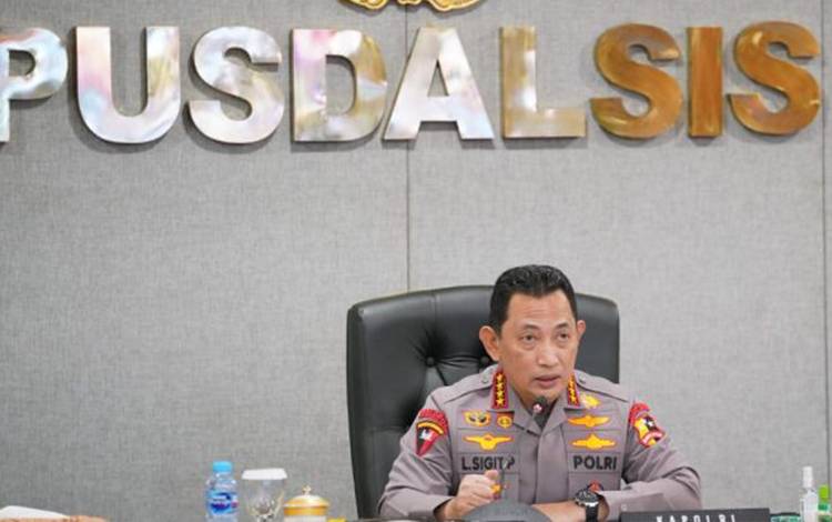 Kapolri Jenderal Pol Listyo Sigit Prabowo. ANTARA/HO-Divisi Humas Polri